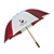 Burgundy / White