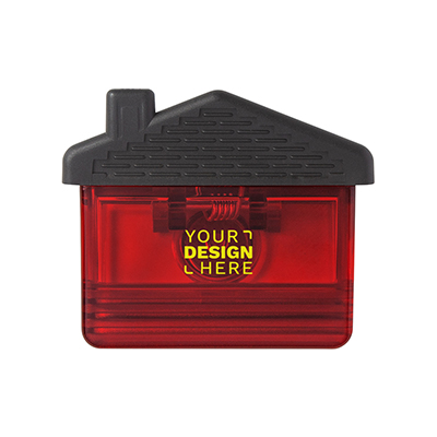 Recycled PS House Shape Magnetic Memo Clip