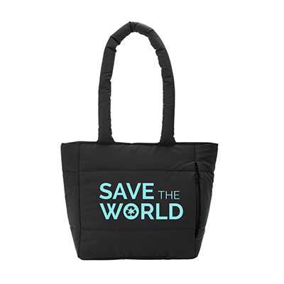Eco Friendly Quilted Lunch Cooler Tote Bag