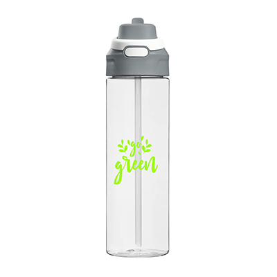 28 oz. Iris Recycled PET Flip Straw Bottle