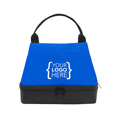 Eco Friendly Two Compartment Lunch Cooler Tote Bag