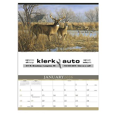 Wildlife Art Calendar