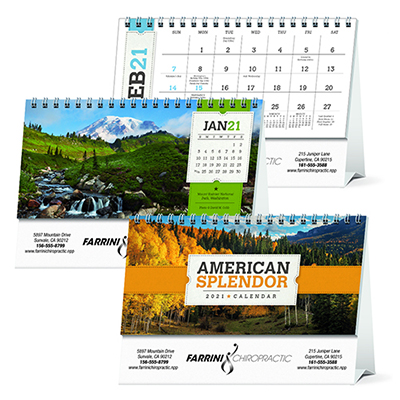 American Splendor Desk Calendar