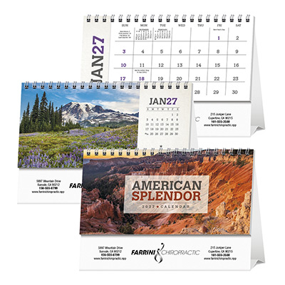 American Splendor Desk Calendar