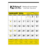 Yellow & Black Contractor's Calendar