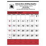 Red & Black Memo Calendar