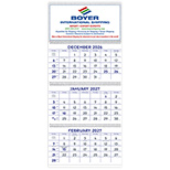 3-Month Planner (4-Sheet)