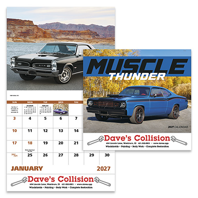 Muscle Thunder Calendar