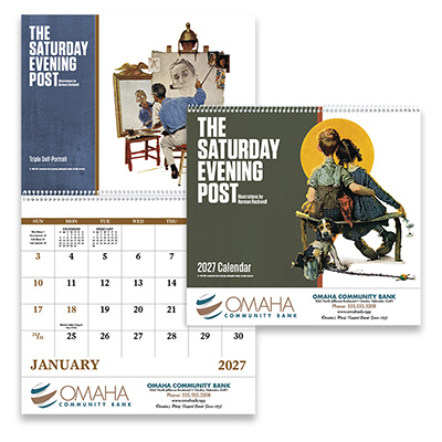 Saturday Evening Post Norman Rockwell Calendar