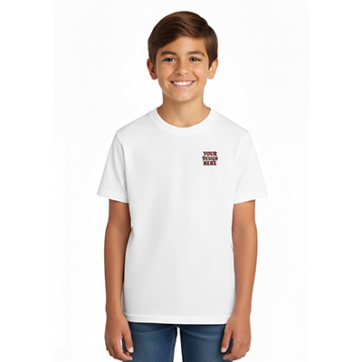 Port & Company® - Youth Essential Tee (White)