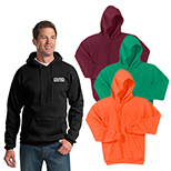Port & Company® - Essential Fleece Pullover Hooded Sweatshirt (Color)